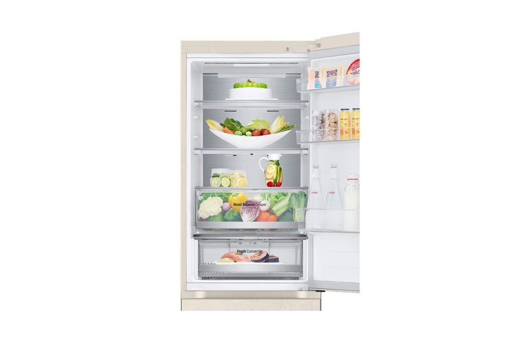 Холодильник GC-B459FEPW LG DoorCooling+™ 344л