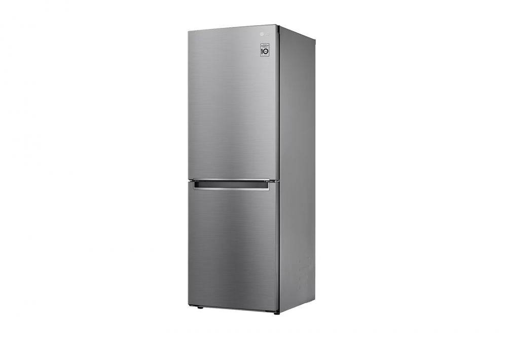 Hajm 306 l | Pastki muzlatgich kamerali LG sovutgich | Kulrang| DoorCooling⁺™ | Smart Inverter Compressor
