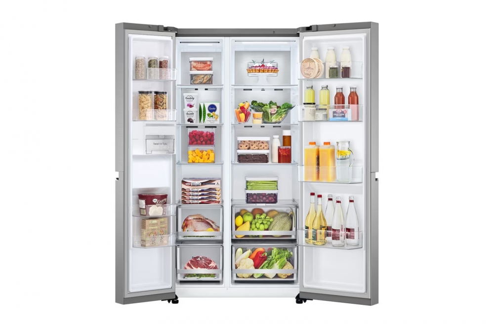 Hajm 647 l | LG Side-by-Side sovutgich | DoorCooling+™ | Smart Inverter Compressor