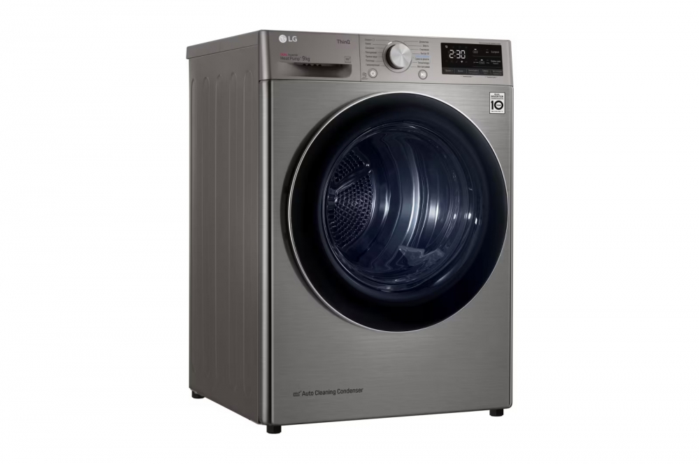 Сушильная машина LG DC90V5V9S с тепловым насосом 9 кг