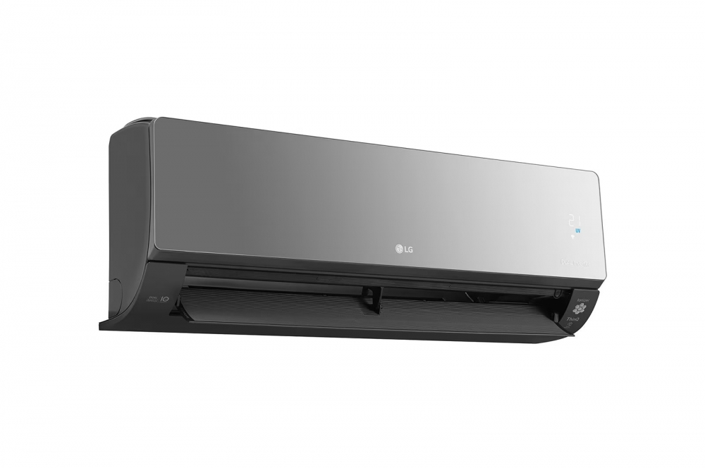 LG ARTCOOL Mirror konditsioneri, Dual Inverter, 72 m² gacha, UVnano™, R32, ThinQ smart uyi
