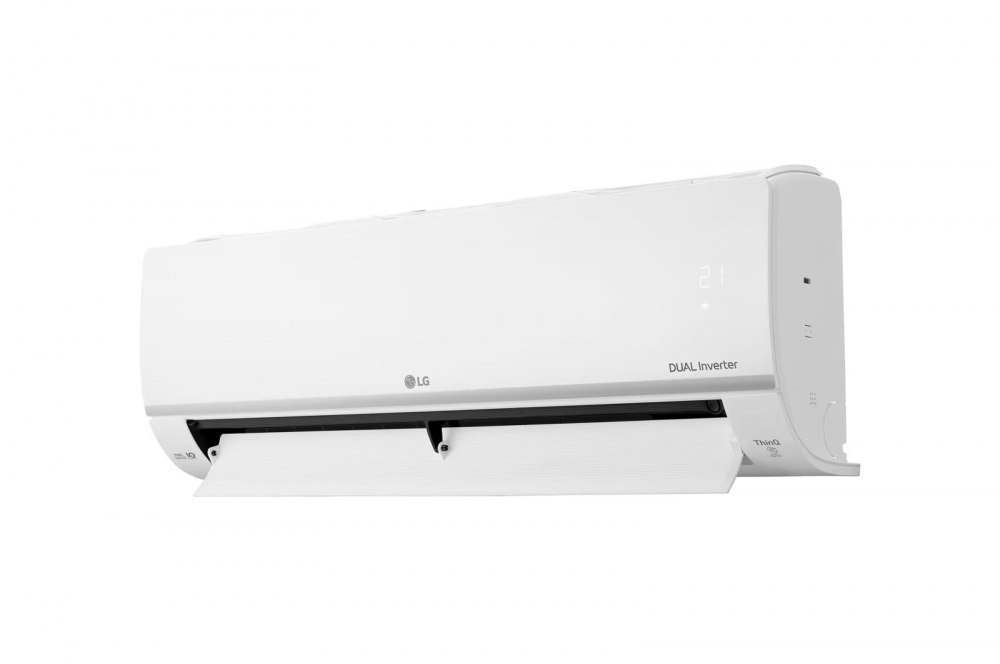 LG DUAL Cool konditsioneri, Dual Inverter, 27 m² gacha, energiya sarfining pastligi, ThinQ smart uy
