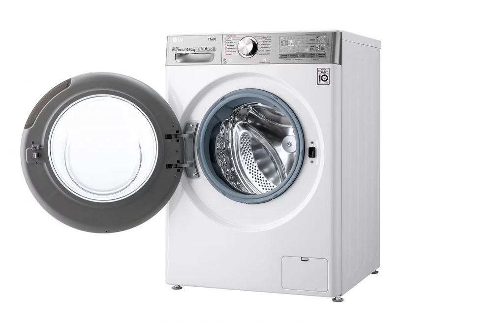 Стиральная машина с сушкой LG TW4V9RD9E AI DD™ 10.5/7 кг
