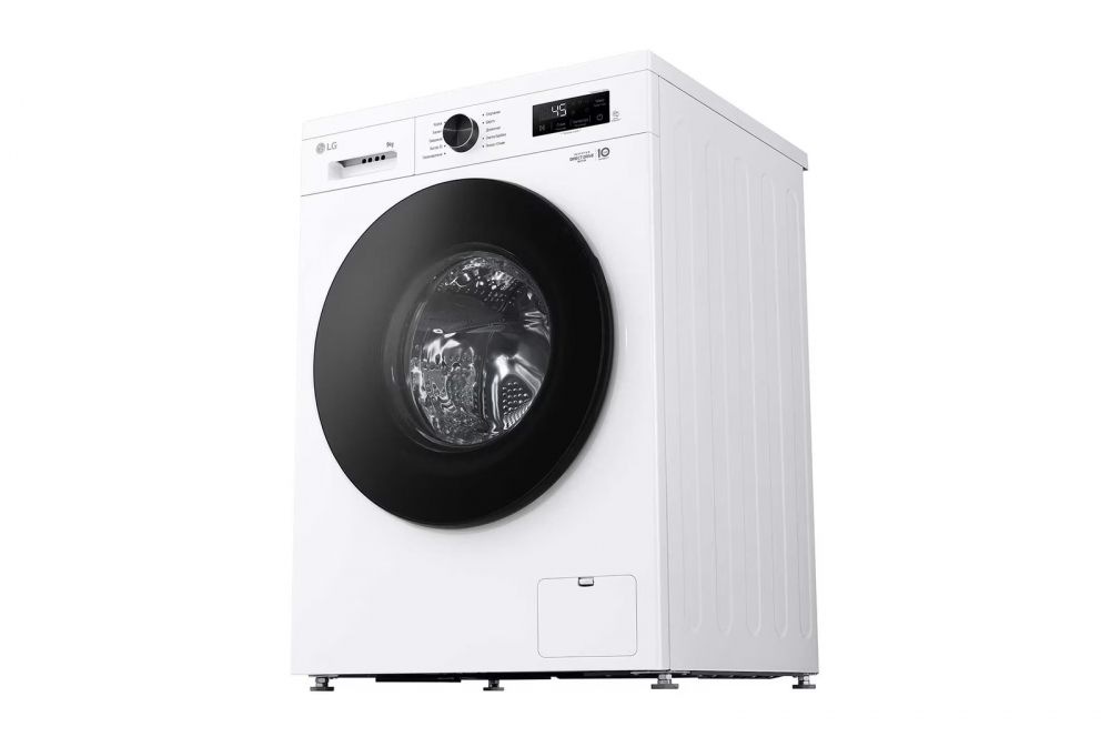 9 kg, Kir yuvish mashinasi, Steam™, Elegant dizayn | LG Uzbekistan