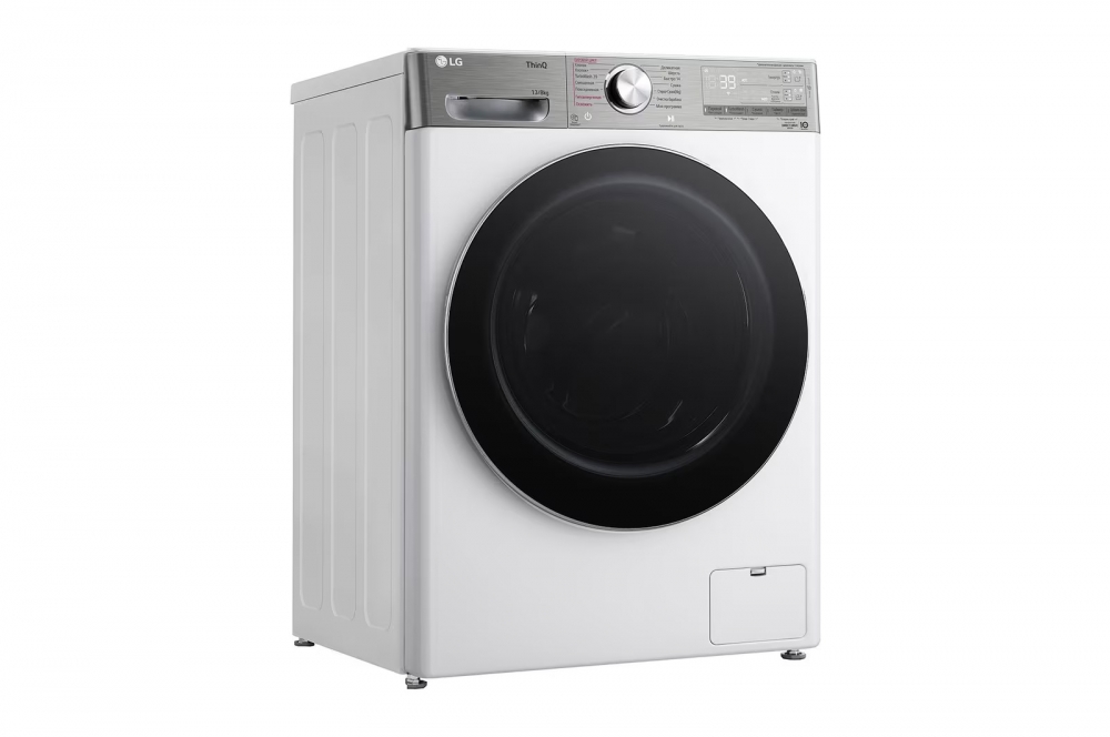 LG kir yuvish mashinasi 13/8 kg - AI DD™ | TurboWash™360˚ | Steam+™ | ezDispense™