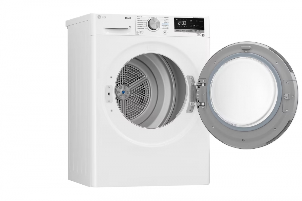 LG DC90V5V0W issiqlik nasosli quritgich 9kg