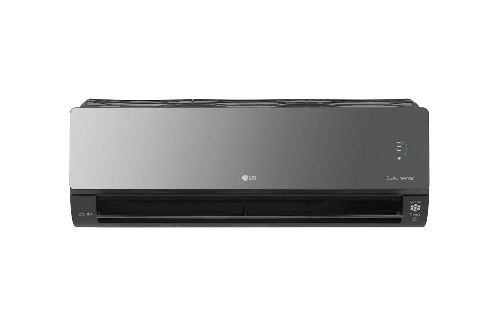 LG ARTCOOL Mirror, Dual Inverter konditsioneri, 36 m² gacha, ekologik toza R32, ThinQ aqlli uy