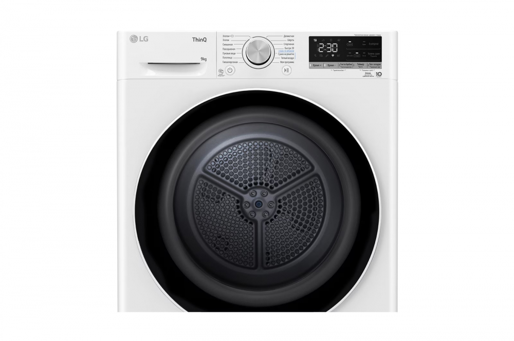 LG DC90V5V0W issiqlik nasosli quritgich 9kg