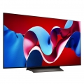 77-дюймовый телевизор Smart TV LG OLED evo AI C4 4K OLED77C4