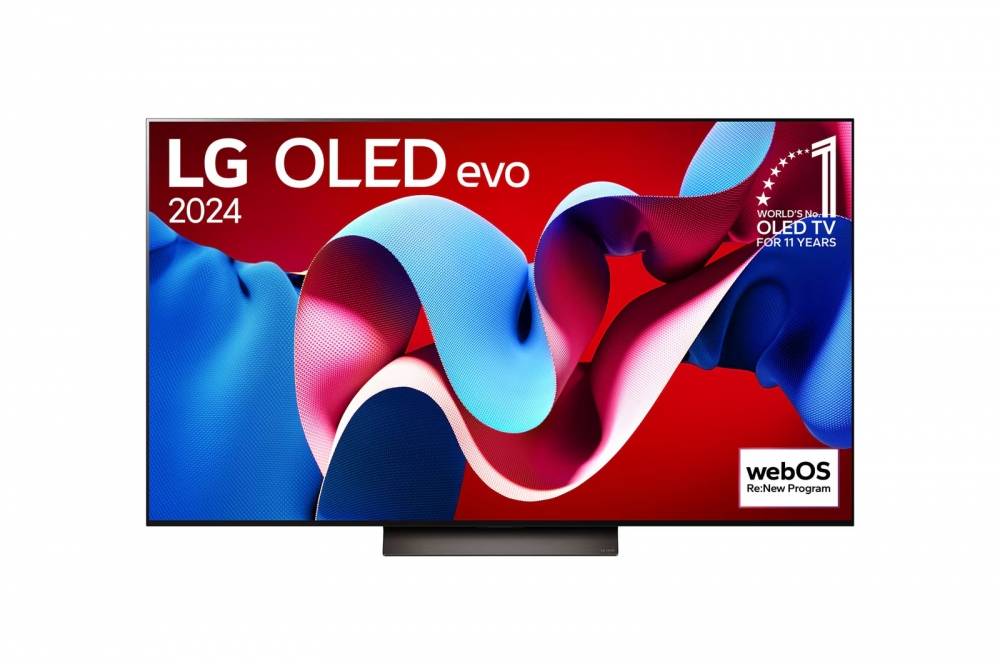77-дюймовый телевизор Smart TV LG OLED evo AI C4 4K OLED77C4