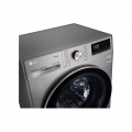 LG AI DD sunʼiy intellektli kir yuvish mashinasi, 8,5 kg, Kir yuvish va quritish, TurboWash59, ThinQ