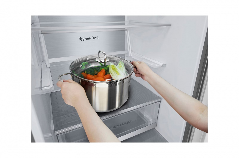 Холодильник GC-B459FNPW LG DoorCooling+™ 344л
