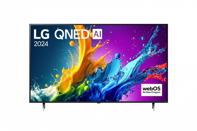 86-дюймовый телевизор Smart TV LG QNED AI QNED80 4K 2024
