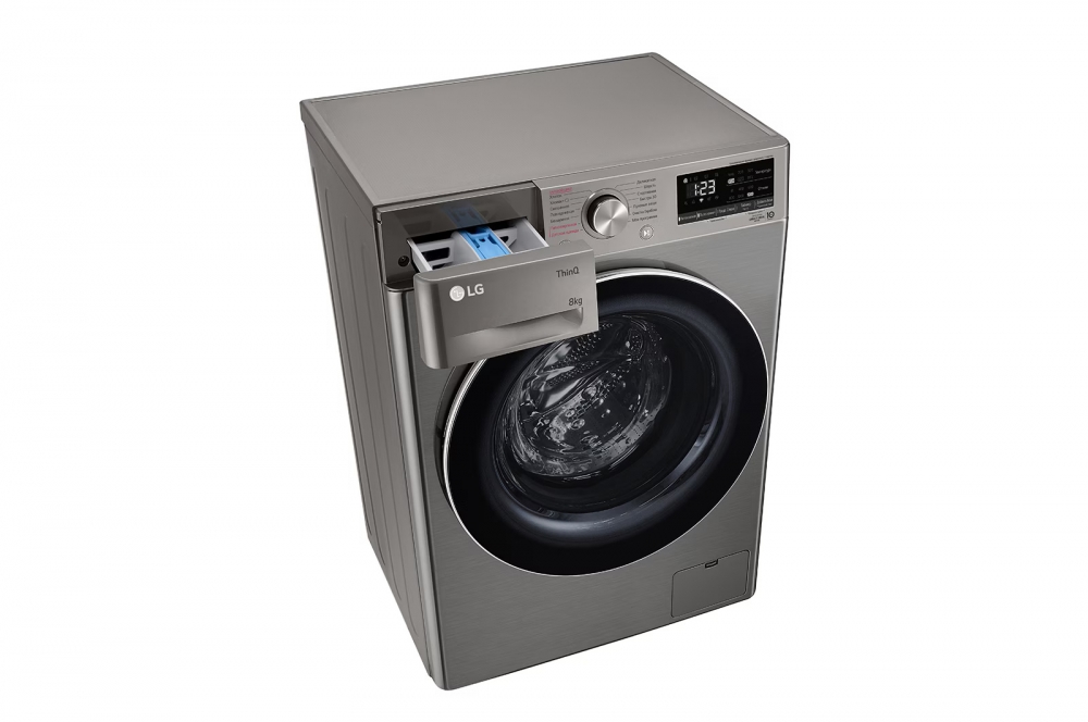 LG kir yuvish mashinasi 8 kg - AI DD™ | Steam™ | ThinQ™