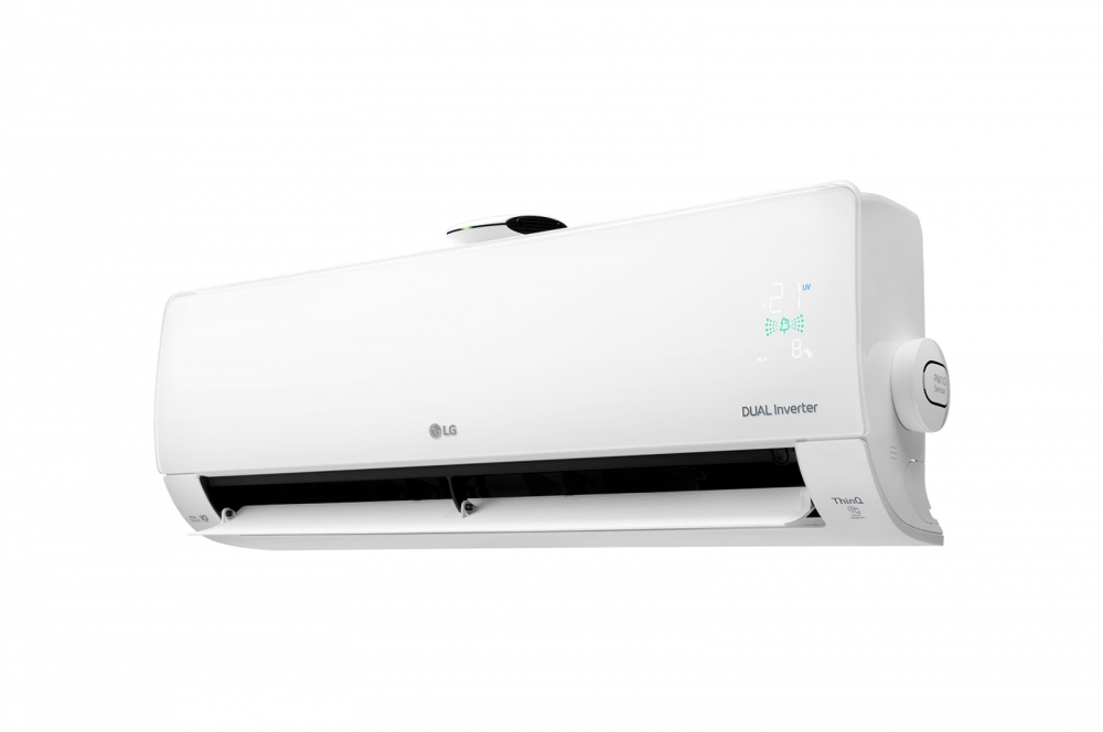 LG DUALCOOL havo tozalash funksiyali, Dual Inverter konditsioneri 27 m² gacha, PM 1.0 chang sensori