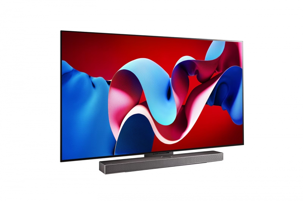77-дюймовый телевизор Smart TV LG OLED evo AI C4 4K OLED77C4