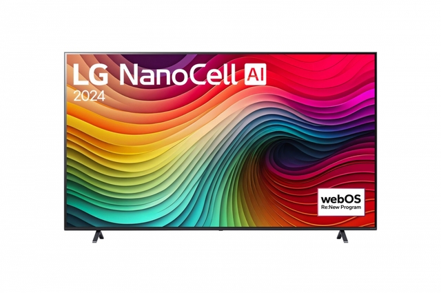 86-дюймовый телевизор Smart TV LG NanoCell AI NANO80 4K 2024