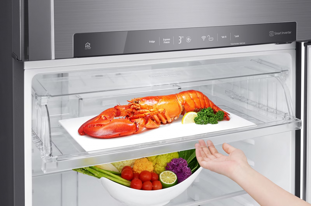 Hygiene Fresh xususiyatiga ega LG Smart Inverter™ muzlatgichi