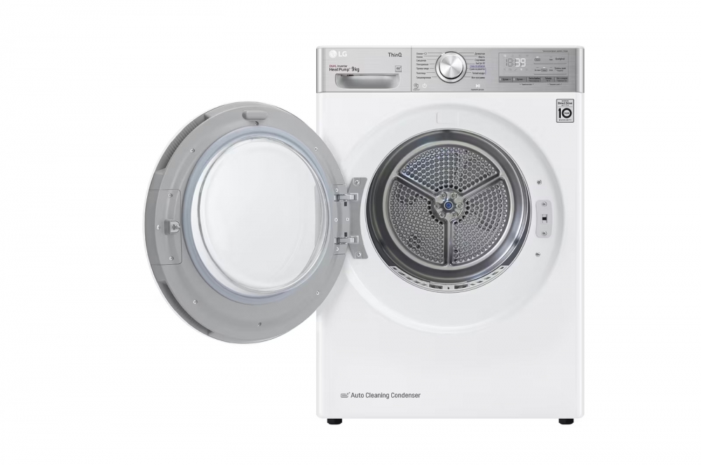 LG DC90V9V9E issiqlik nasosli quritgich 9kg