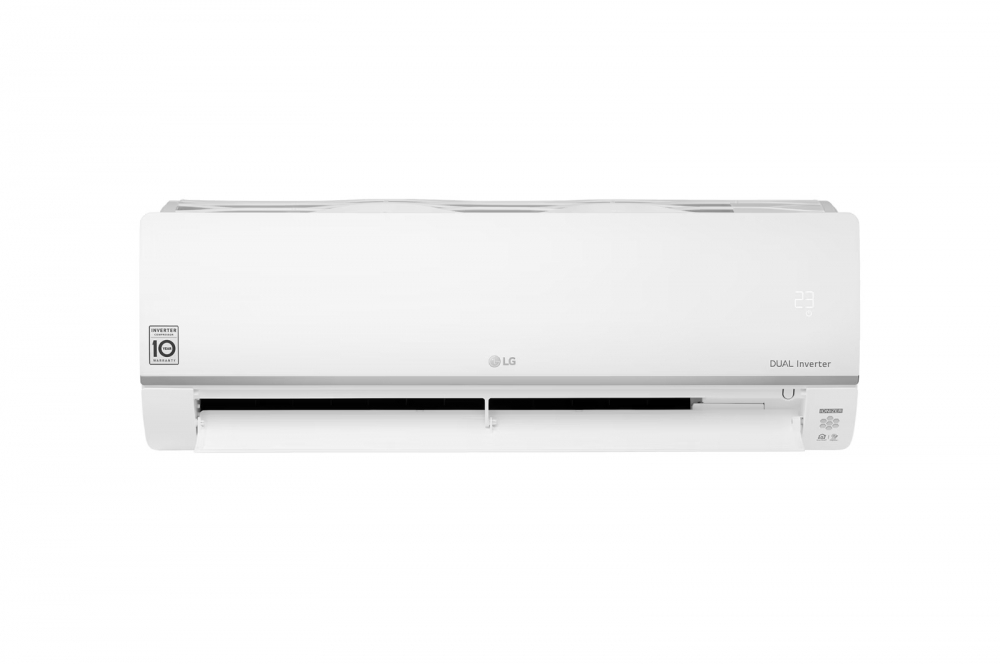 LG DUALCOOL. Dual Inverter konditsioner, 72 m² gacha, sovitish 40%gacha tezroq, ThinQ aqlli uyi