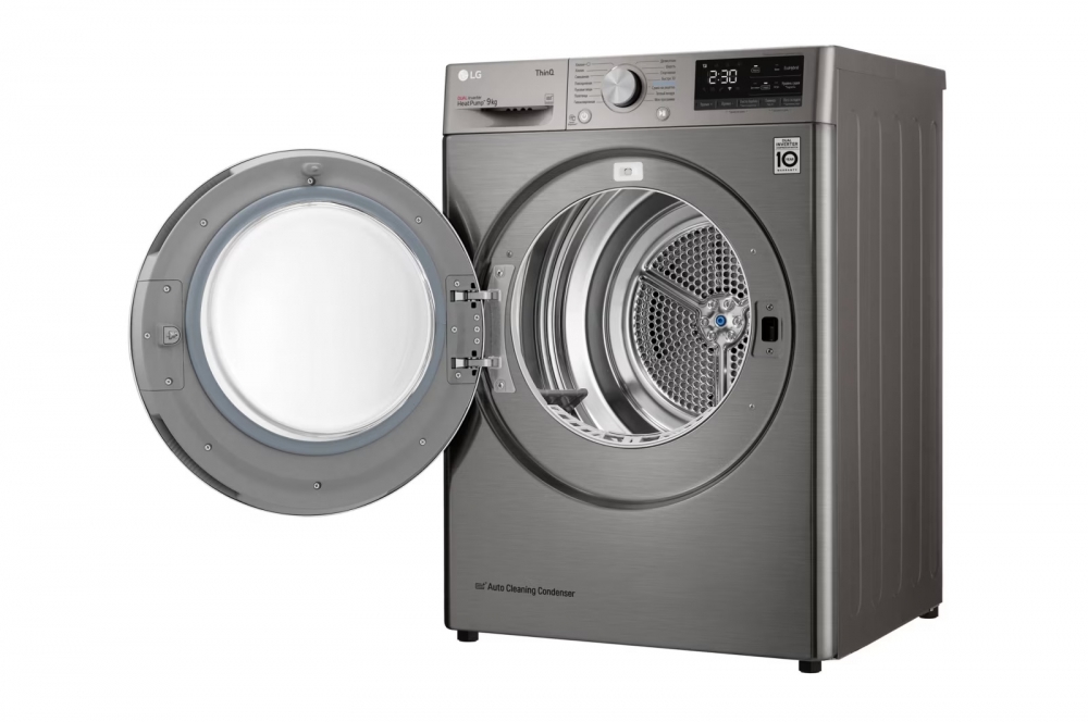 Сушильная машина LG DC90V5V9S с тепловым насосом 9 кг