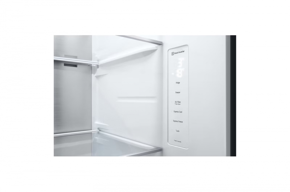 Hajm 647 l | LG Side-by-Side sovutgich | DoorCooling+™ | Smart Inverter Compressor