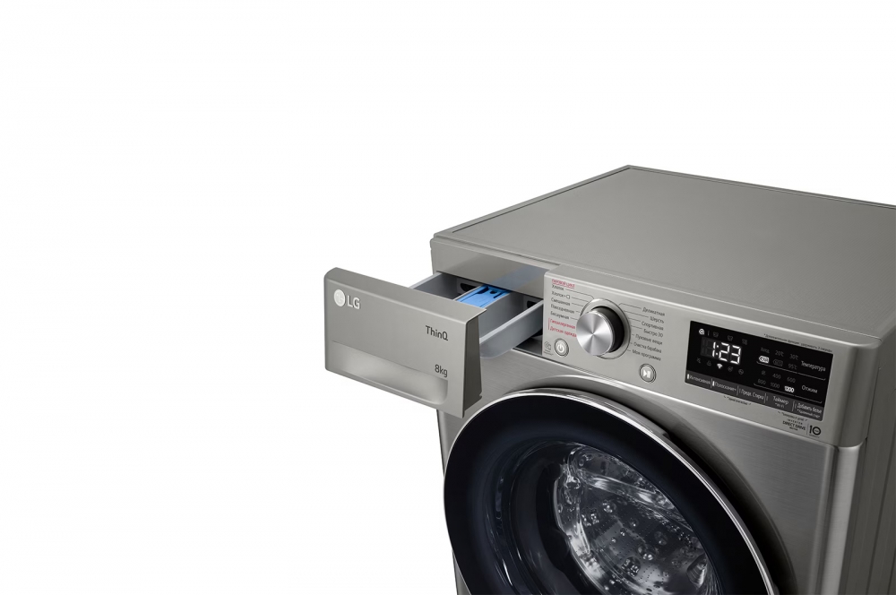 LG kir yuvish mashinasi 8 kg - AI DD™ | Steam™ | ThinQ™