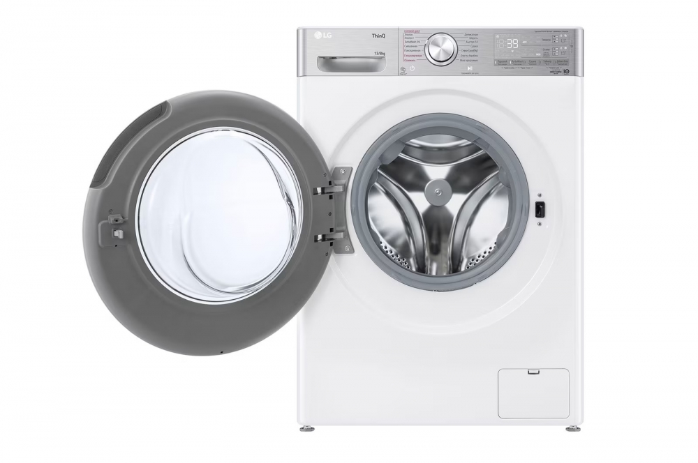 LG kir yuvish mashinasi 13/8 kg - AI DD™ | TurboWash™360˚ | Steam+™ | ezDispense™