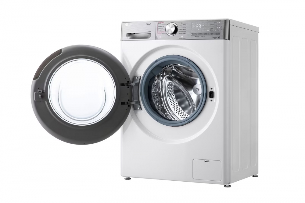 LG kir yuvish mashinasi 13/8 kg - AI DD™ | TurboWash™360˚ | Steam+™ | ezDispense™