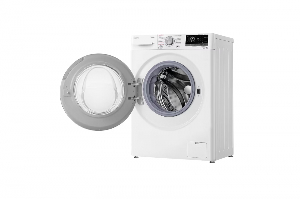 LG kir yuvish mashinasi 8 kg - AI DD™ | Steam™ | ThinQ™