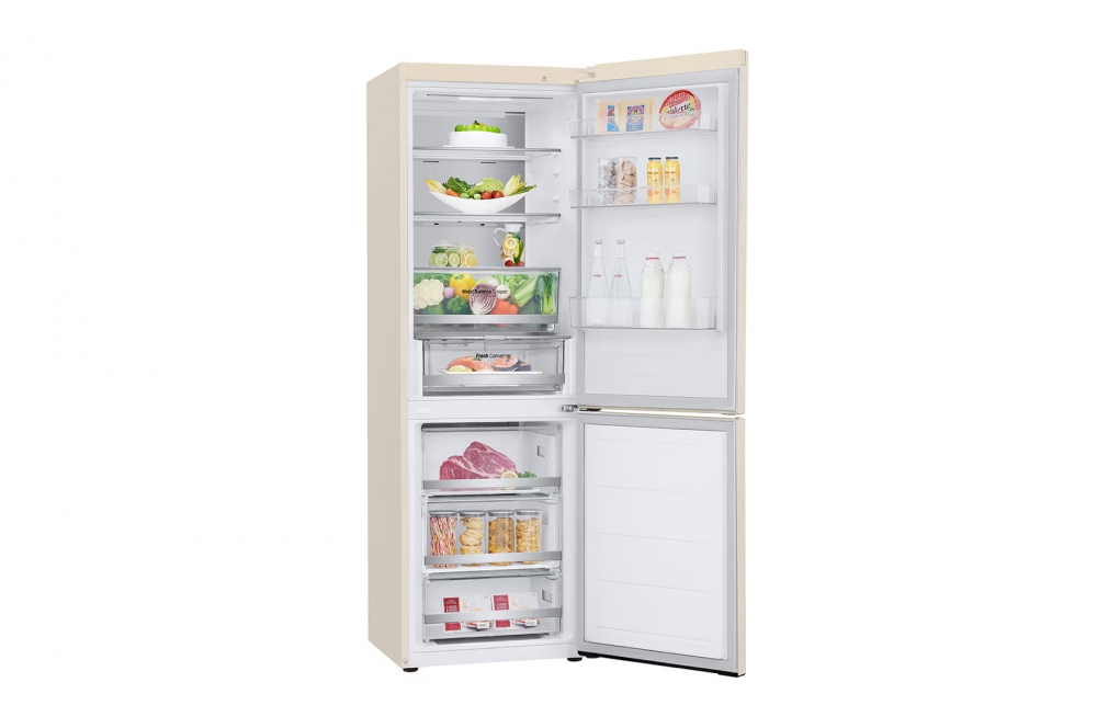 Холодильник GC-B459FEPW LG DoorCooling+™ 344л