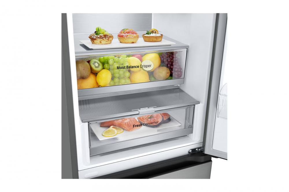 Холодильник GC-B459FNPW LG DoorCooling+™ 344л