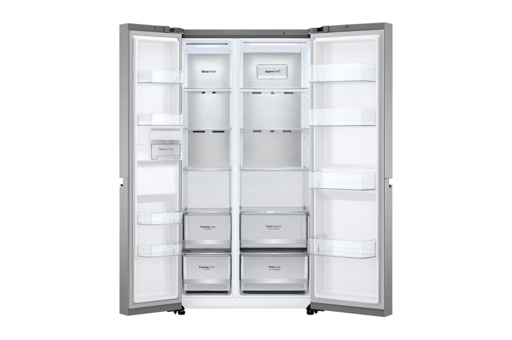 Hajm 647 l | LG Side-by-Side sovutgich | DoorCooling+™ | Smart Inverter Compressor