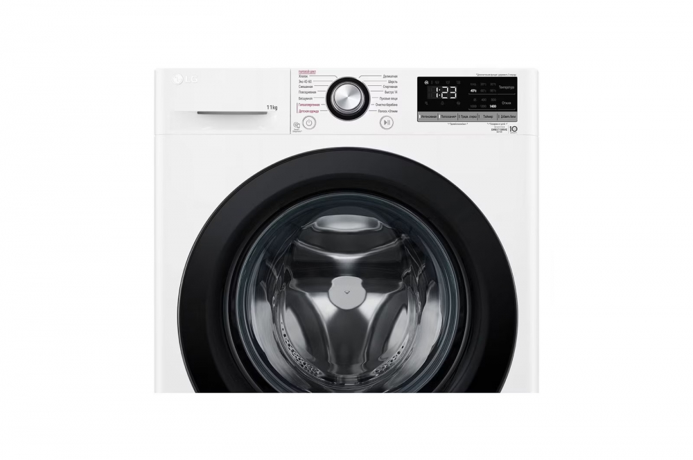 11 kg, kir yuvish mashinasi, Steam™, Elegant dizayn