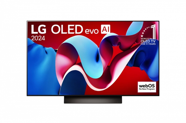48-дюймовый телевизор Smart TV LG OLED evo AI C4 4K OLED48C4