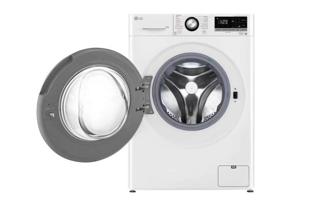 11 kg, kir yuvish mashinasi, Steam™, Elegant dizayn