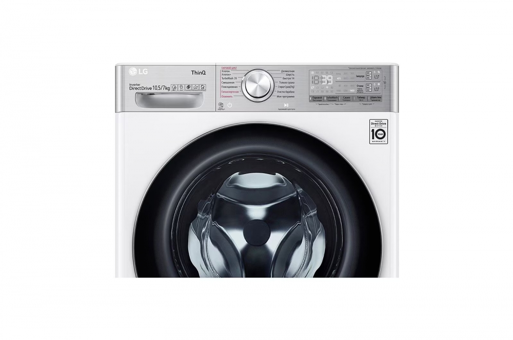 Стиральная машина с сушкой LG TW4V9RD9E AI DD™ 10.5/7 кг