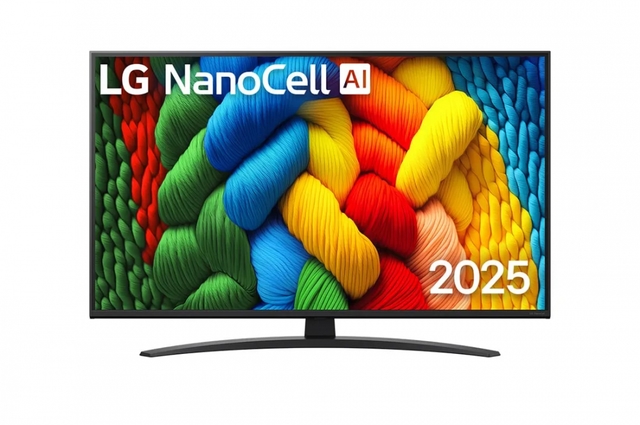 75-дюймовый телевизор Smart TV LG QNED AI NANO81 4K 2025