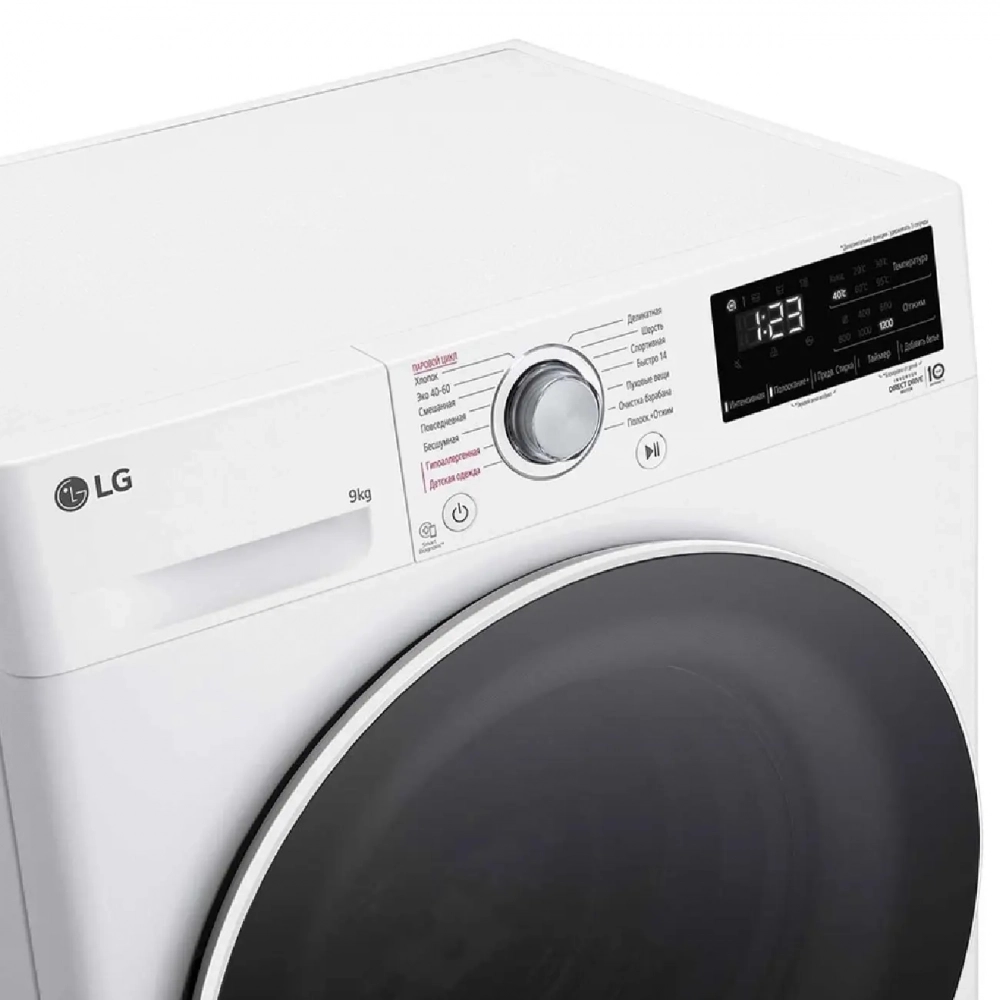 Стиральная машина LG 9 кг - AI DD™ | Steam™