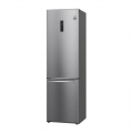 Hajm 384 l | Pastki muzlatgich kamerali LG sovutgich | Kulrang | DoorCooling⁺™ | Linear Inverter Compressor