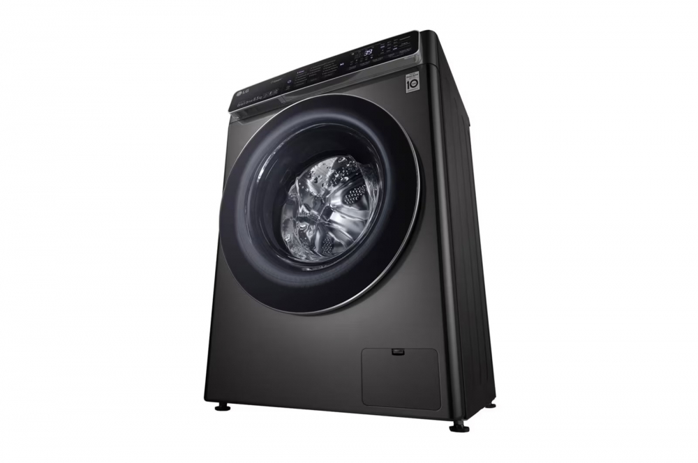 Стиральная машина узкая LG F2T9GW9P с паром, технология AI DD, 8,5 кг