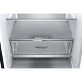 Hajm 384 l | Pastki muzlatgich kamerali LG sovutgich | Qora | DoorCooling⁺™ | Linear Inverter Compressor