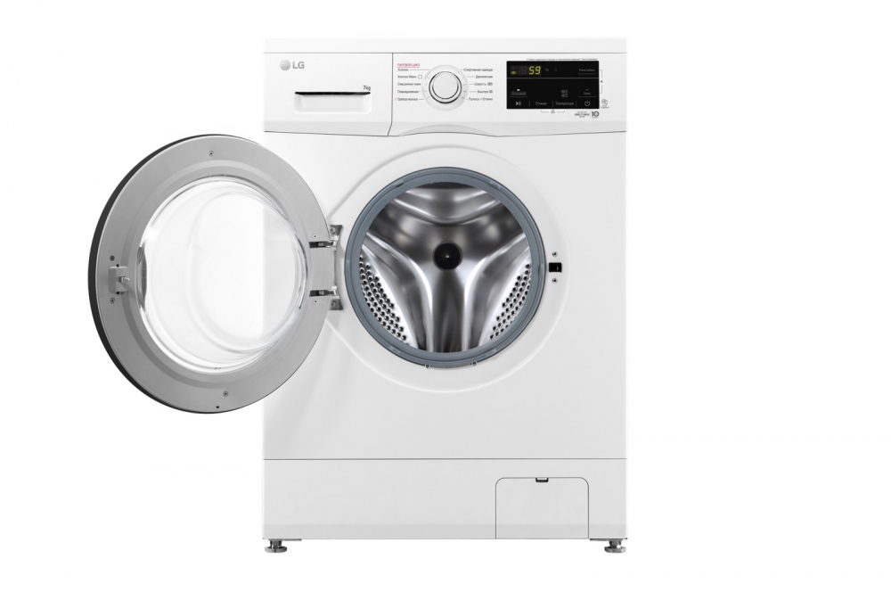 Стиральная машина LG F2J3HS8W 7 кг - 6 движений заботы | Steam™