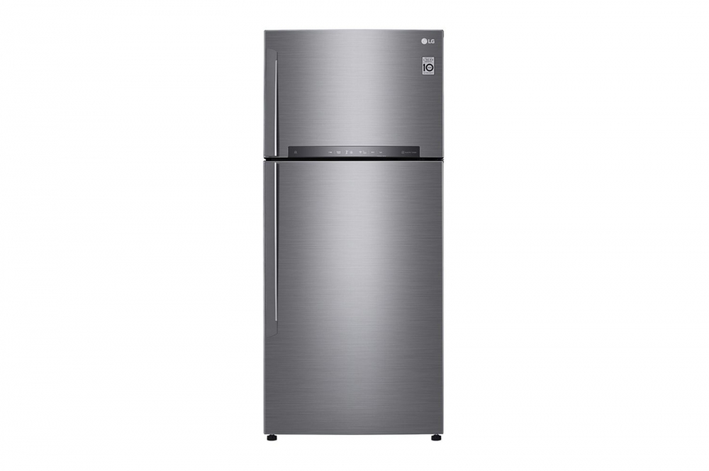 Hajm 506 l | Yuqori muzlatgich kamerali LG sovutgich | Qaymoq rang | DoorCooling⁺™ | Linear Inverter Compressor