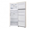 Hajm 461 l | Yuqori muzlatkich kamerali LG sovitkich | Qaymoq rang | DoorCooling+™ | HygieneFresh+™ | Smart Inverter Compressor