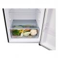 Hajm 461 l | Yuqori muzlatkich kamerali LG sovitkich | Qora rang | DoorCooling+™ | HygieneFresh+™ | Smart Inverter Compressor