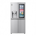 Hajm 422 l | LG InstaView Door-in-Door sovutgich | Po'lat | DoorCooling⁺™ | LG sovutgich ThinQ | Linear Inverter Compressor