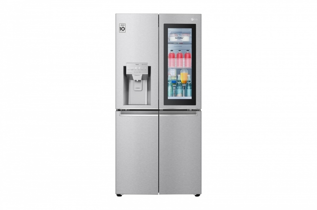 Hajm 422 l | LG InstaView Door-in-Door sovutgich | Po'lat | DoorCooling⁺™ | LG sovutgich ThinQ | Linear Inverter Compressor