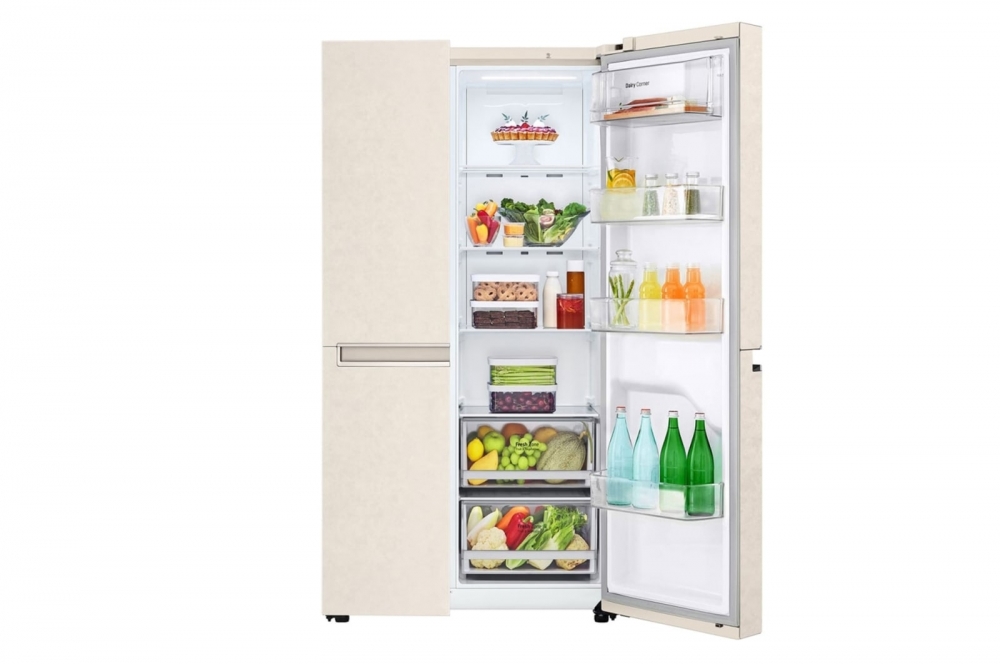 Hajm 643 l | LG Side-by-Side sovutgich |Smart Inverter Comressor | Multi Air Flow | Smart Inverter Compressor