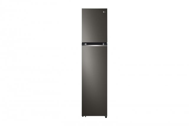 395 hajmli | Yuqori sovutgichli LG kamerali muzlatgich | Qora | DoorCooling+™ | HygieneFresh+™ | Smart Inverter Compressor
